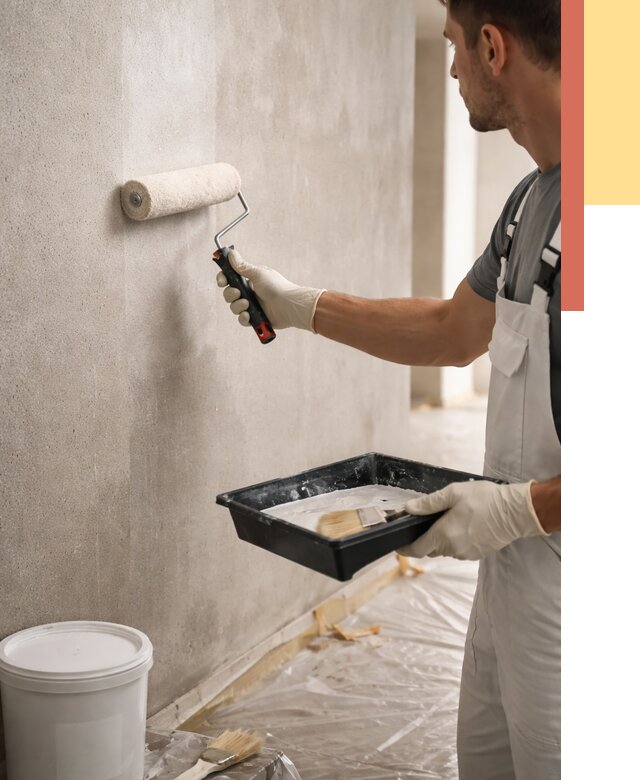 Грунтовка стен в Карпинске от 2259 руб. м2 — быстро, недорого, с материалом | ОТДЕЛОЧНИК-Кпн