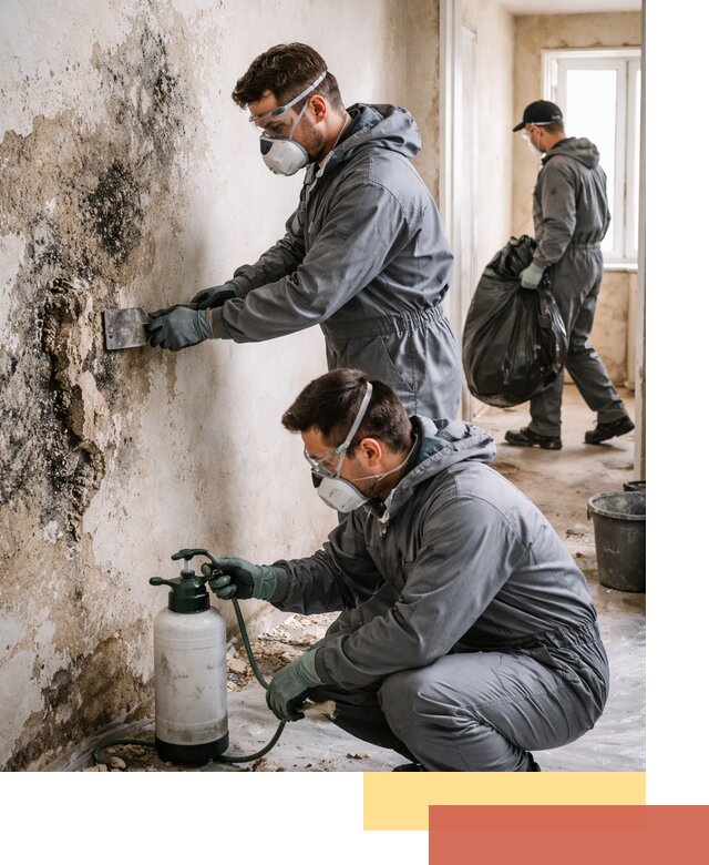 Удаление плесени со стен профессионально в Карпинске