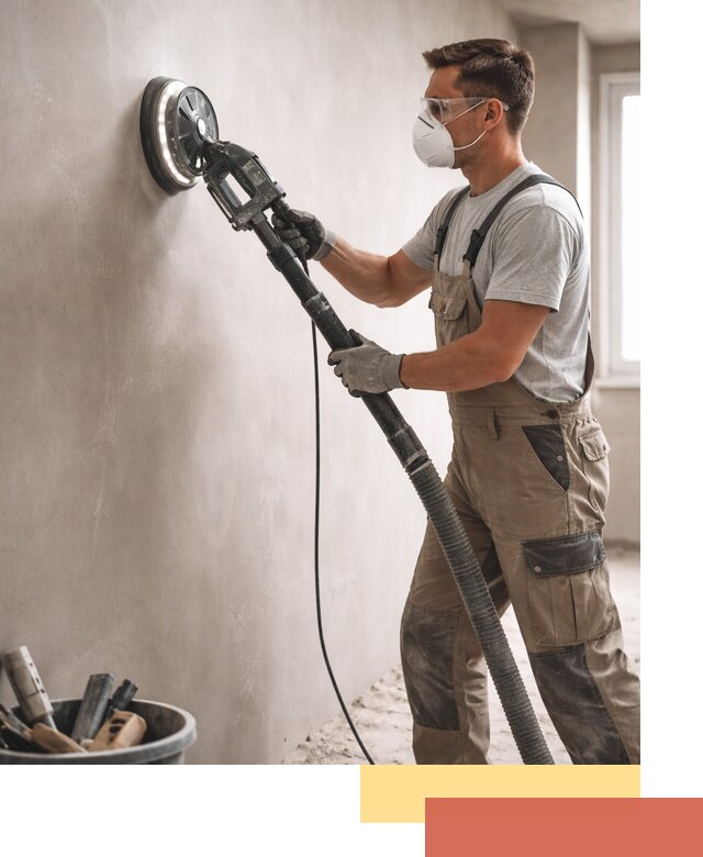 Профессиональная шлифовка стен в Карпинске быстро и качественно