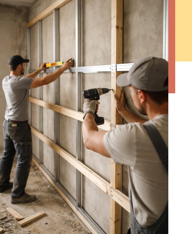 Устройство обрешетки под панели в Карпинске от 2156 руб. — монтаж под ключ | ОТДЕЛОЧНИК-Кпн