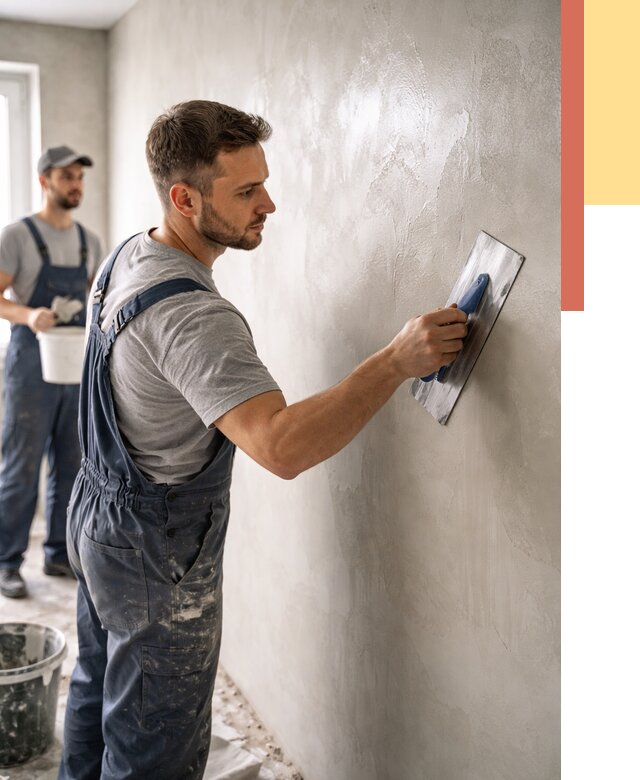 Глянцевание штукатурки стен в Карпинске от 7701 руб. — услуги и затирка | ОТДЕЛОЧНИК-Кпн