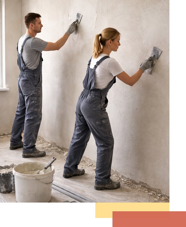 Штукатурка стен под обои в Карпинске профессионально и быстро