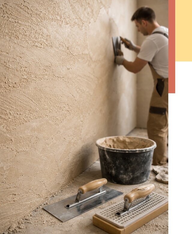 Декоративная штукатурка травертин в Карпинске от 1848 руб/м2 — качественно и недорого | ОТДЕЛОЧНИК-Кпн