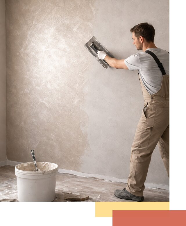 Декоративная штукатурка «Мокрый шелк» под ключ в Карпинске