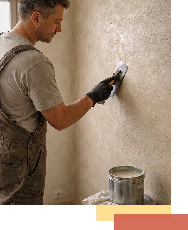 Нанесение воска на штукатурку в Карпинске для защиты и блеска