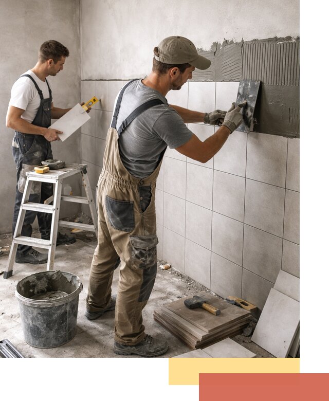 Укладка плитки на стены в Карпинске профессионально и надежно