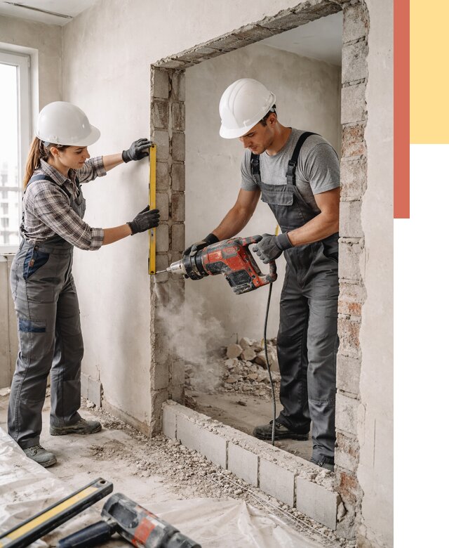Создание проемов в стенах в Карпинске от 6674 руб. — алмазная резка и расширение | ОТДЕЛОЧНИК-Кпн