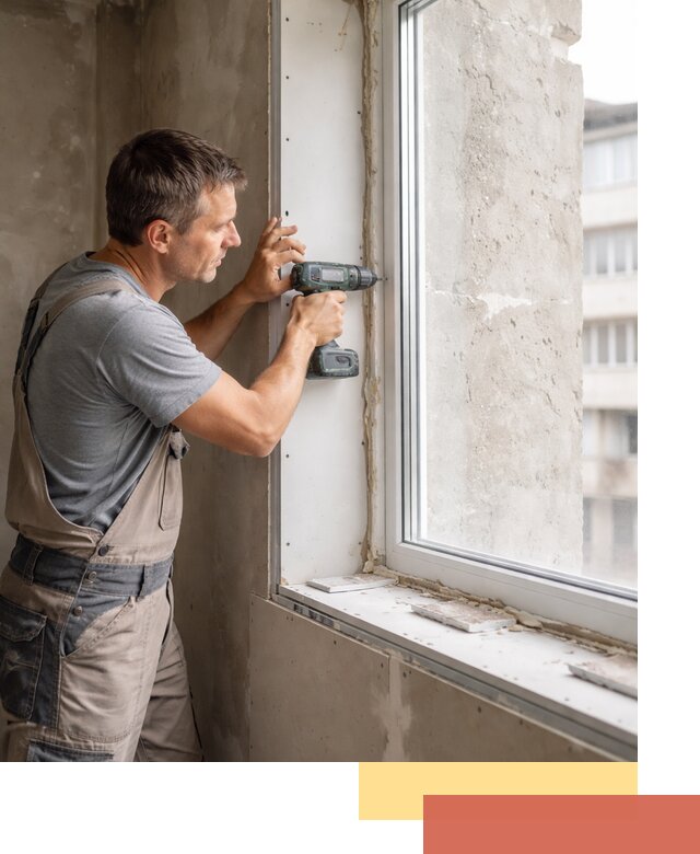 Монтаж гипсокартонных откосов в Карпинске под ключ