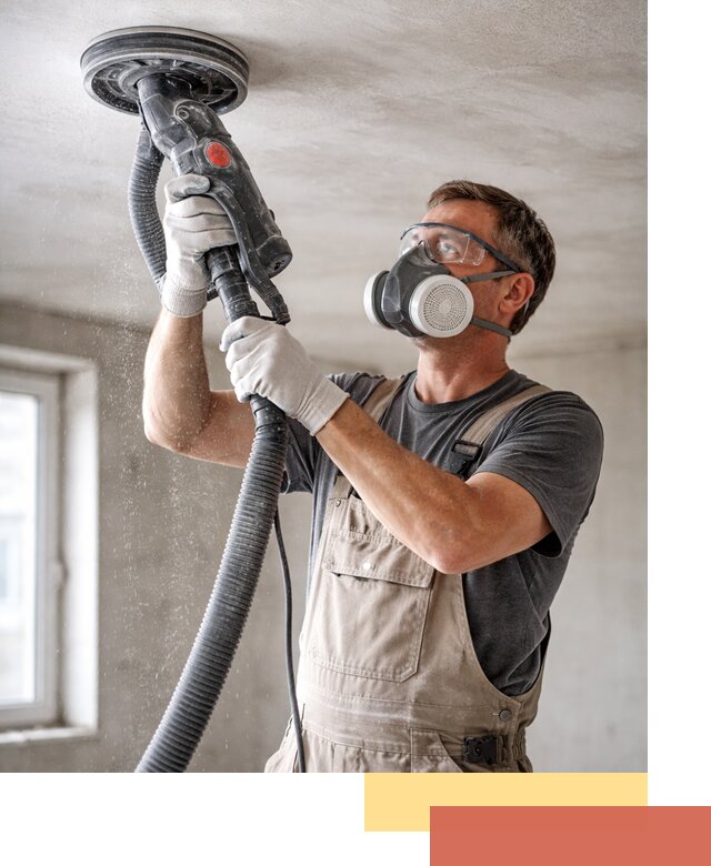 Шлифовка потолка в Карпинске — качественная подготовка под отделку