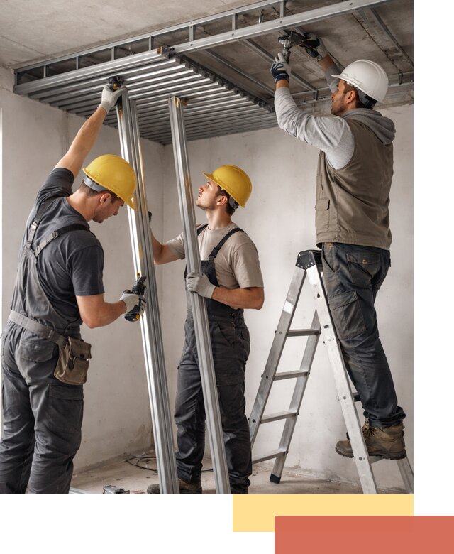 Монтаж реечного потолка под ключ в Карпинске