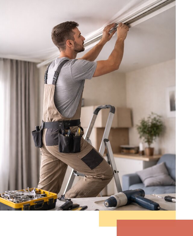 Ремонт натяжных потолков в Карпинске — качественно и оперативно